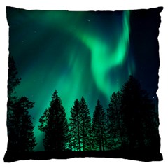 Aurora Northern Lights Phenomenon Atmosphere Sky Standard Premium Plush Fleece Cushion Case (one Side)