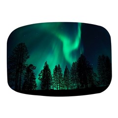 Aurora Northern Lights Phenomenon Atmosphere Sky Mini Square Pill Box by Jancukart