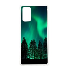 Aurora Northern Lights Phenomenon Atmosphere Sky Samsung Galaxy Note 20 Tpu Uv Case by Jancukart