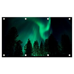 Aurora Northern Lights Phenomenon Atmosphere Sky Banner And Sign 7  X 4  by Jancukart