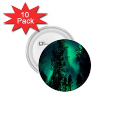 Aurora Northern Lights Celestial Magical Astronomy 1 75  Buttons (10 Pack) by Jancukart