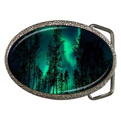 Aurora Northern Lights Celestial Magical Astronomy Belt Buckles