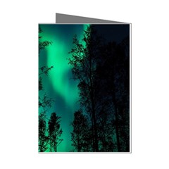 Aurora Northern Lights Celestial Magical Astronomy Mini Greeting Cards (pkg Of 8)