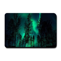 Aurora Northern Lights Celestial Magical Astronomy Small Doormat by Jancukart