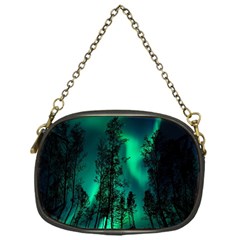 Aurora Northern Lights Celestial Magical Astronomy Chain Purse (one Side) by Jancukart