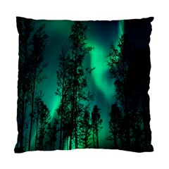 Aurora Northern Lights Celestial Magical Astronomy Standard Cushion Case (one Side) by Jancukart