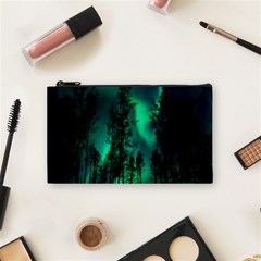 Aurora Northern Lights Celestial Magical Astronomy Cosmetic Bag (small)