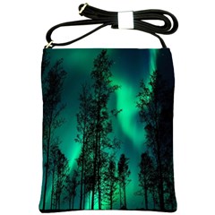 Aurora Northern Lights Celestial Magical Astronomy Shoulder Sling Bag