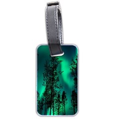 Aurora Northern Lights Celestial Magical Astronomy Luggage Tag (two Sides)