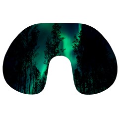 Aurora Northern Lights Celestial Magical Astronomy Travel Neck Pillow