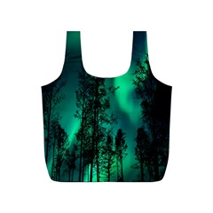 Aurora Northern Lights Celestial Magical Astronomy Full Print Recycle Bag (s) by Jancukart