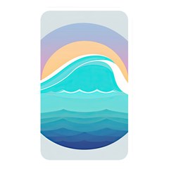 Tsunami Tidal Wave Wave Minimalist Ocean Sea Memory Card Reader (rectangular) by Pakemis