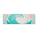 Tidal Wave Ocean Sea Tsunami Wave Minimalist Sticker Bumper (100 pack) Front