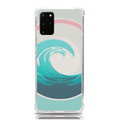 Tidal Wave Ocean Sea Tsunami Wave Minimalist Samsung Galaxy S20plus 6 7 Inch Tpu Uv Case