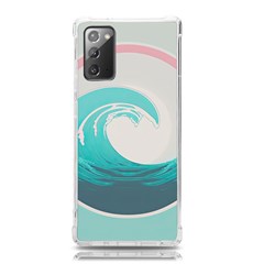 Tidal Wave Ocean Sea Tsunami Wave Minimalist Samsung Galaxy Note 20 Tpu Uv Case