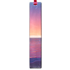 Sunset Ocean Beach Water Tropical Island Vacation Nature Large Book Marks by Pakemis