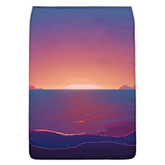 Sunset Ocean Beach Water Tropical Island Vacation Nature Removable Flap Cover (l) by Pakemis