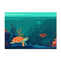 Ai Generated Ocean Sea Fish Aquatic Water Nature 5 Sticker A4 (100 Pack) by Pakemis