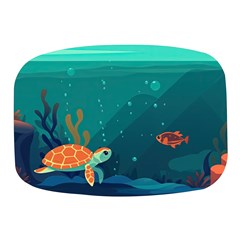 Ai Generated Ocean Sea Fish Aquatic Water Nature 5 Mini Square Pill Box