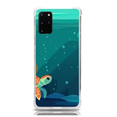 Ai Generated Ocean Sea Fish Aquatic Water Nature 5 Samsung Galaxy S20plus 6 7 Inch Tpu Uv Case by Pakemis