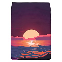 Sunset Ocean Beach Water Tropical Island Vacation 5 Removable Flap Cover (l) by Pakemis