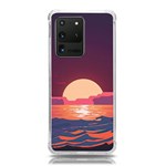 Sunset Ocean Beach Water Tropical Island Vacation 5 Samsung Galaxy S20 Ultra 6.9 Inch TPU UV Case Front