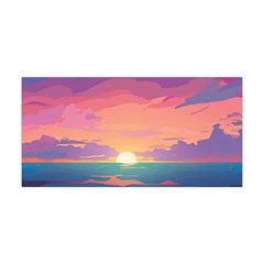 Sunset Ocean Beach Water Tropical Island Vacation 4 Yoga Headband by Pakemis