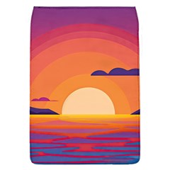 Sunset Ocean Beach Water Tropical Island Vacation Landscape Removable Flap Cover (l) by Pakemis