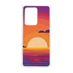 Sunset Ocean Beach Water Tropical Island Vacation Landscape Samsung Galaxy S20 Ultra 6 9 Inch Tpu Uv Case by Pakemis