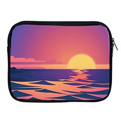 Sunset Ocean Beach Water Tropical Island Vacation Apple Ipad 2/3/4 Zipper Cases by Pakemis