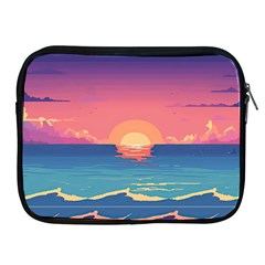 Sunset Ocean Beach Water Tropical Island Vacation 2 Apple Ipad 2/3/4 Zipper Cases by Pakemis