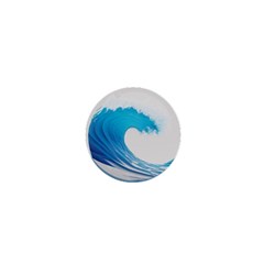 Wave Tsunami Tidal Wave Ocean Sea Water 1  Mini Magnets by Pakemis