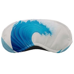 Wave Tsunami Tidal Wave Ocean Sea Water Sleeping Mask by Pakemis