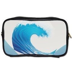 Wave Tsunami Tidal Wave Ocean Sea Water Toiletries Bag (two Sides) by Pakemis