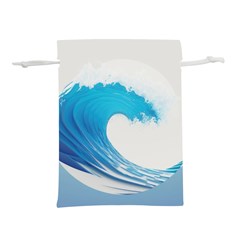 Wave Tsunami Tidal Wave Ocean Sea Water Lightweight Drawstring Pouch (s) by Pakemis