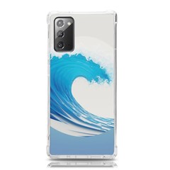 Wave Tsunami Tidal Wave Ocean Sea Water Samsung Galaxy Note 20 Tpu Uv Case by Pakemis