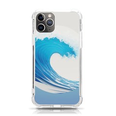 Wave Tsunami Tidal Wave Ocean Sea Water Iphone 11 Pro 5 8 Inch Tpu Uv Print Case by Pakemis