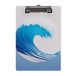 Wave Tsunami Tidal Wave Ocean Sea Water A5 Acrylic Clipboard Front