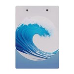 Wave Tsunami Tidal Wave Ocean Sea Water A5 Acrylic Clipboard Back