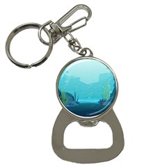 Intro Youtube Background Wallpaper Aquatic Water 2 Bottle Opener Key Chain by Pakemis