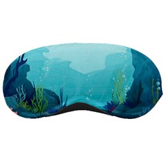 Intro Youtube Background Wallpaper Aquatic Water 2 Sleeping Mask by Pakemis