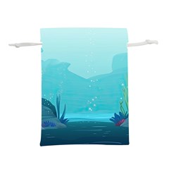 Intro Youtube Background Wallpaper Aquatic Water 2 Lightweight Drawstring Pouch (s) by Pakemis