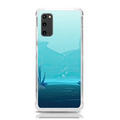 Intro Youtube Background Wallpaper Aquatic Water 2 Samsung Galaxy S20 6 2 Inch Tpu Uv Case by Pakemis