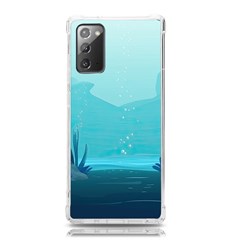 Intro Youtube Background Wallpaper Aquatic Water 2 Samsung Galaxy Note 20 Tpu Uv Case