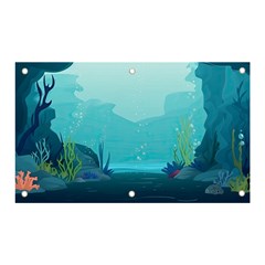 Intro Youtube Background Wallpaper Aquatic Water 2 Banner And Sign 5  X 3  by Pakemis