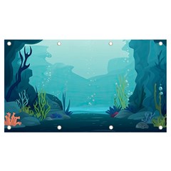 Intro Youtube Background Wallpaper Aquatic Water 2 Banner And Sign 7  X 4  by Pakemis