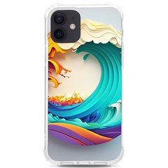 Tsunami Tidal Wave Wave Minimalist Ocean Sea 3 Iphone 12/12 Pro Tpu Uv Print Case by Pakemis