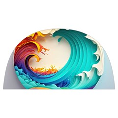 Tsunami Tidal Wave Wave Minimalist Ocean Sea 3 Anti Scalding Pot Cap by Pakemis