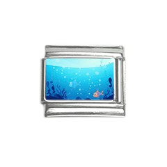 Ai Generated Ocean Sea Fish Aquatic Water Nature Italian Charm (9mm) by Pakemis