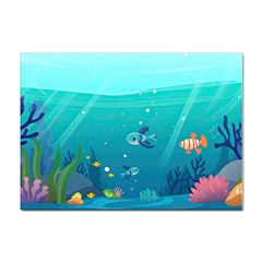 Ai Generated Ocean Sea Fish Aquatic Water Nature 2 Sticker A4 (100 Pack) by Pakemis